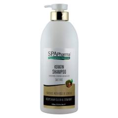 (Không vỏ) Set gội xả trắng Spa Pharma Keratin Salt-Free không muối phục hồi như salon SpaPharma 500ml - 1000ml
