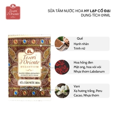 Sữa tắm gói Tesori d’Oriente minisize 9ml - sữa tắm nước hoa cao cấp dạng gói Tesori d'Oriente