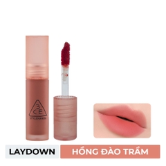 Son kem lì 3CE Velvet Lip Tint 4g minisize - son lì dạng kem 3ce bám màu lâu trôi