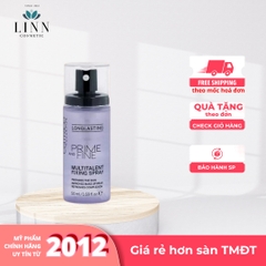 Xịt khóa nền Catrice Prime And Fine Multitalent Fixing Spray kiểm soát dầu , giữ lớp makeup mướt mịn