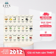 Mặt nạ giấy chính hãng dưỡng da Pretty Skin Mask miếng lẻ cấp ẩm Total Solution Essential Sheet 23g