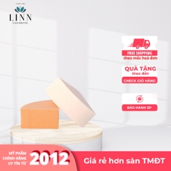 Bông Phấn Ướt Vacosi QUARTER SPONGE 2PCS Tam Giác Vuông BP11 (Bịch 2 Cái)