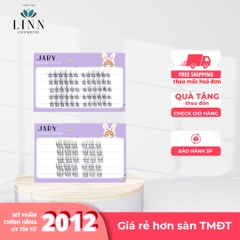 Lông mi cụm tự nhiên Jary Cluster Lashes  - hộp nhựa 5 hàng - mi giả chính hãng - daothinhuquynh