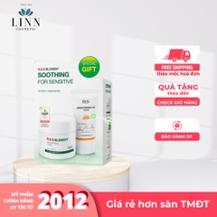 Bộ chăm sóc da Dr.G - R.E.D BLEMISH  Soothing Cream Set ( Kem dưỡng 70ml + KCN Brightening 20ml )