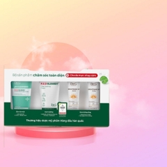 Bộ sản phẩm chăm sóc toàn diện cho làn da mụn nhạy cảm Dr.G Skincare Kit For Sensitive and Acne Skin