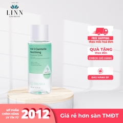 Nước hoa hồng chiết xuất rau má Freska HA 5 Centella Soothing Essence Toner cáp ẩm làm mềm da  210ml