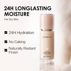 Kem nền dạng lỏng Carslan Lasting Moisture Foundation kiềm dầu lâu trôi thích hợp cho da khô 30g