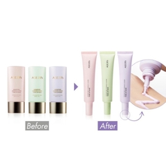 (Minisize) Kem lót kiềm dầu set 3 tuýp Age20’s Cover Tone-up Base 6mlx3 age 20 kem nâng tone mẫu mới