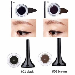 Kẻ mắt dạng gel Tony Moly Backstage Eyeliner Gel tonymoly 2 màu nâu/đen không lem trôi chính hãng 4g