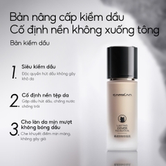 Kem nền dạng lỏng Carslan Lasting Cover Foundation siêu kiềm dầu lâu trôi phiên bản cho da dầu - 30g