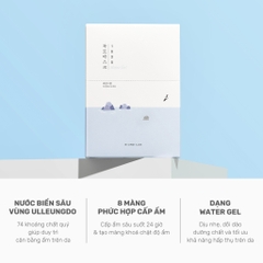 Round Lab Mặt nạ dưỡng da 1025 Dokdo Hydrating Water Gel - Mask RoundLab dạng gel 30ml - 1 miếng lẻ