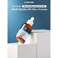 Serum trắng da Pretty Skin B5 phục hồi da Multi Hydra Max 50ml - tinh chất dưỡng cho da dầu mụn