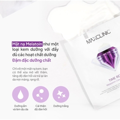 Mặt nạ giấy dưỡng da Maxclinic chống lão hóa Time Return Melatonin Cream Mask Sheet 1 miếng lẻ 28ml