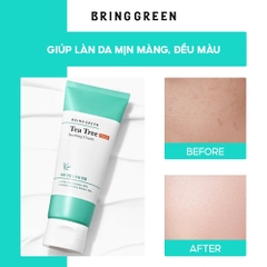 Kem dưỡng giảm mụn dịu da tràm trà Bring Green Tea Tree Cica Soothing Cream 100ml