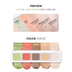 Che khuyết điểm Catrice Allround Concealer 5 ô - Bảng phấn che khuyết điểm Catrice 5 màu