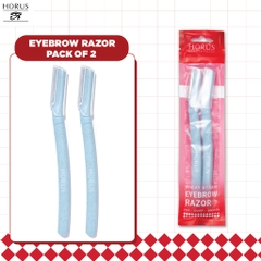 Dao cạo lông mày Hàn Quốc Horus Eyebrow Razor Wheat Straw Pack of 2 ( set 2 cái ) - daothinhuquynh