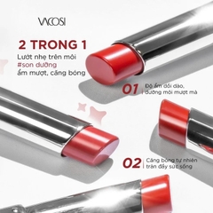 Son dưỡng Vacosi có màu - son dưỡng ẩm tint Vacosi Natural Studio Color Lip Balm 3g cao cấp