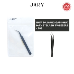 Nhíp đa năng gấp khúc Jary Eyelash Tweezers T02 - nhíp gắp mi jary chính hãng - daothinhuquynh