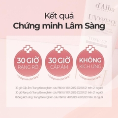 Kem chống nắng nâng tông d'Alba Waterfull Tone Up Sun Cream SPF 50+ 50ml - chống nắng d alba hồng
