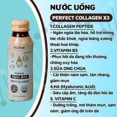 Nước uống collagen x3 phục hồi da MasilRaon (Perfect Collagen X3 3000mg) 1 chai x 75ml Hàn Quốc