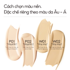 Kem nền dạng lỏng Carslan Lasting Moisture Foundation kiềm dầu lâu trôi thích hợp cho da khô 30g