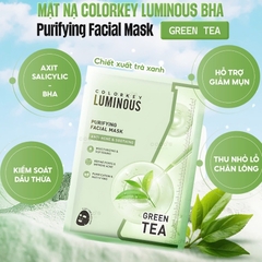 Mặt nạ giấy Colorkey Luminous Vitamin B5 Facial Mask - Mặt nạ cấp ẩm phục hồi 25ml / miếng