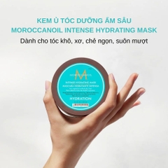 Kem ủ tóc Moroccanoil dưỡng ẩm sâu Intense Hydating Mask 250ml - dầu hấp ủ dưỡng tóc sâu chính hãng