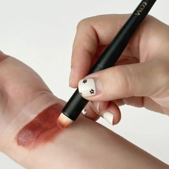 Cọ môi cao cấp Vacosi đầu tròn Soft Lip Brush - L10 cọ tán đều màu môi tự nhiên Hàn Quốc chính hãng