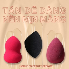 Mút trang điểm Horus 3D Beauty Sponge - bông mút trang điểm horus bông xốp mềm mại