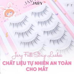 Lông mi giả gân trong tự nhiên Jary Full Strip Lashes - mi giả cao cấp mềm nhẹ tái sử dụng nhiều lần