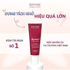 Kem chấm mụn Biotrade Acnaut Active Cream 15ml - kem mụn acnes biotrade hỗ trợ giảm thâm mụn cao cấp
