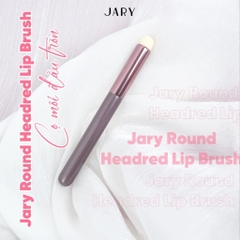 Cọ tán môi đầu tròn lùn Jary Round Headred Lib Brush cọ trang điểm đa năng tán son không lem - có túi