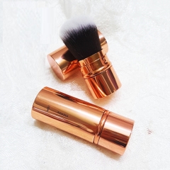 Cọ tán phấn phủ đầu cọ tròn bỏ túi VACOSI Powder Brush giúp phấn bền và đều màu hơn - M21 chinh hãng