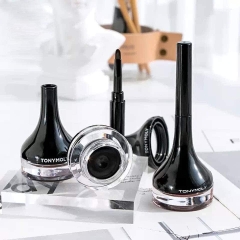 Kẻ mắt dạng gel Tony Moly Backstage Eyeliner Gel tonymoly 2 màu nâu/đen không lem trôi chính hãng 4g