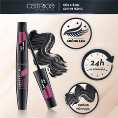 Mascara chuốt mi Catrice Lashes to Kill lên đều màu , chống nước và làm dày cong mi 10ml chính hãng