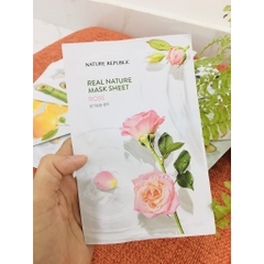 Mặt nạ giấy dưỡng da Nature Republic Real Nature Mask Sheet 23ml - mask giấy dưỡng ẩm da cao cấp