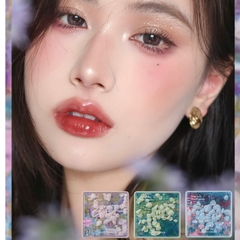 Bảng phấn mắt 9 ô màu GoGo Tales Secret garden eyeshadow palette chống trôi hàng nội địa Trung - 13g