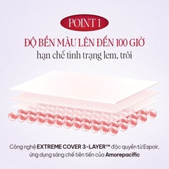 Phấn nước cushion Espoir Be Velvet Cover Cushion SPF42+ PA++ 13g (Tặng Lõi Refill+Phấn phủ mini 3gr)