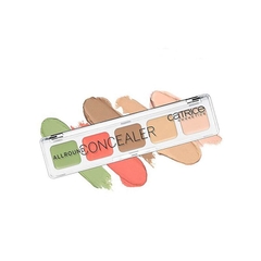 Che khuyết điểm Catrice Allround Concealer 5 ô - Bảng phấn che khuyết điểm Catrice 5 màu