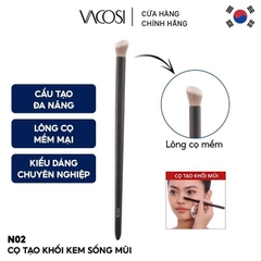 Cọ Tạo Khối Mũi Vacosi Đầu Tròn N02