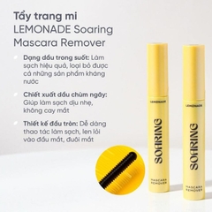Tẩy trang mi Lemonade sạch dịu Soaring Mascara Remover 6ml