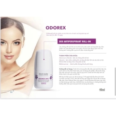 Lăn khử mùi Biotrade Odorex Deo Antiperspirant Roll On lăn nách dành cho nam nữ ngăn đổ mồ hôi 40ml