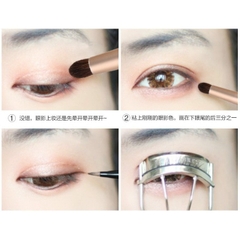Cọ phủ và tán bầu mắt Vacosi Shader Brush E04 2g