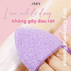 Miếng rửa mặt bọt biển cao cấp Jary Cleansing Sponge CP01 - CP02 - CP03 ( 1 cái lẻ ) chính hãng
