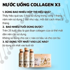 Nước uống collagen x3 phục hồi da MasilRaon (Perfect Collagen X3 3000mg) 1 chai x 75ml Hàn Quốc