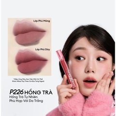 Son kem lì COLORKEY Airy Velvet Lacquer 3g - chất son kem nhung mịn lì , mềm mượt trên môi color key