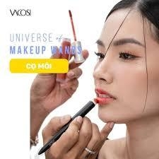 Cọ môi cao cấp Vacosi đầu tròn Soft Lip Brush - L10 cọ tán đều màu môi tự nhiên Hàn Quốc chính hãng