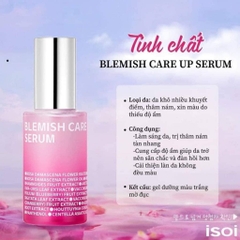 Serum dưỡng ẩm ISOI Blemish Care Up tinh chất dưỡng trắng da - mờ thâm nám chiết xuất hoa hồng 15ml