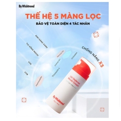 [SAMPLE] Kem chống nắng By Wishtrend UV Defend Moist Cream SPF50+ PA++++ 1.5g bywishtrend chính hãng