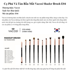 Cọ phủ và tán bầu mắt Vacosi Shader Brush E04 2g